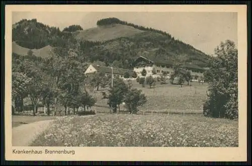 AK Brannenburg Oberbayern Alpenhof Erholungsheim Krankenhaus der Stadt München