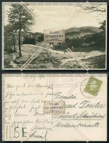 Foto AK Felsberg Landpoststempel Kuralpe Kreuzhof Darmstadt 2 Land Emmerlingsbo