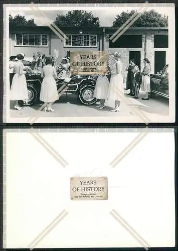 Foto Hochzeit Militär-Jeep US-Armee Langenchursdorf Callenberg Zwickau Soldate