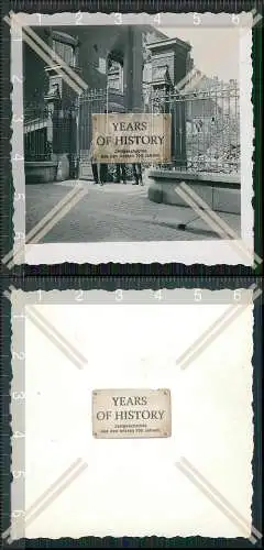 Foto Belgien Frankreich 1940-42 zerstörte Gebäude und Straßen 