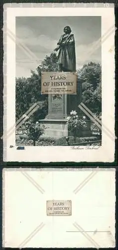 AK Bonn Rhein Beethoven Denkmal am Münsterplatz Karate um 1930