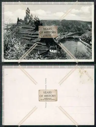 AK Cochem an der Mosel im Blütenschmuck Karte um 1930 