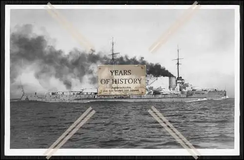 Foto S.M.S. SMS Von der Tann 1911 Großer Kreuzer Schlachtkreuzer Skagerrakschl