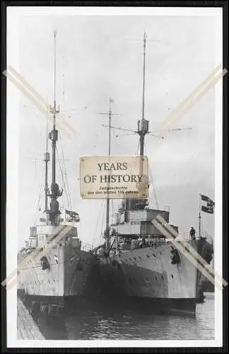 Foto S.M.S. Königsberg 1915 Kleiner Kreuzer u. Graudenz Kaiserliche Marine