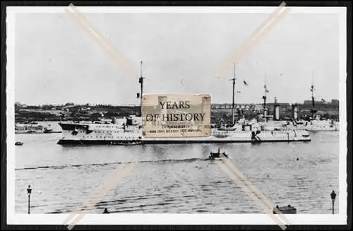 Foto SMS S.M.S. Fürst Bismarck 1900 Panzerkreuzer Großer Kreuzer Kaiserliche