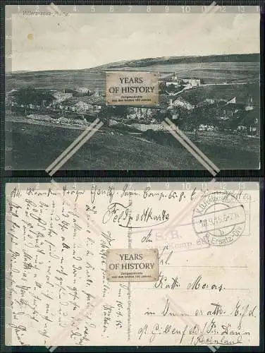 AK 1.WK Villers sous Preny Meurthe et Moselle 1915 Feldpost gelaufen Vue genera