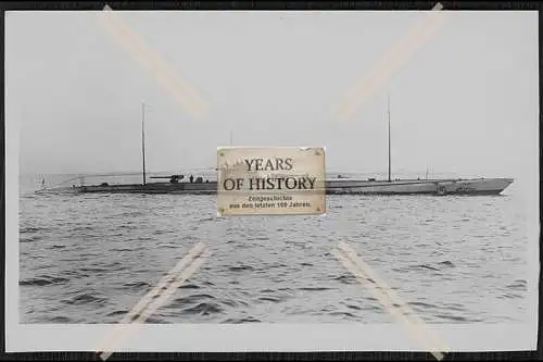 Foto Unterseeboot U-Boot SM U 139 Germaniawerft in Kiel vom Stapel 1918 in Dien