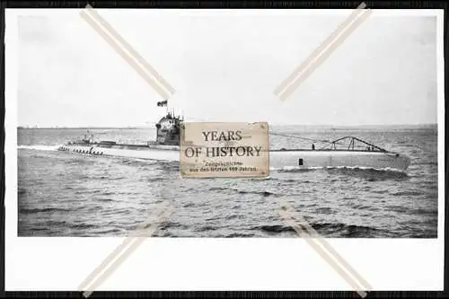 Foto Unterseeboot U-Boot SM U 135 Kaiserlichen Werft Danzig und stellte 1918 un