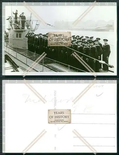 Foto AK Deutsche Kriegsmarine Unterseeboot U-Boot U 104 