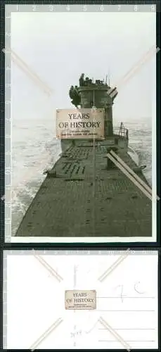Foto AK Deutsche Kriegsmarine Unterseeboot U-Boot U 454 