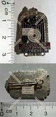 Schützen Nadeln Walsrode deutscher Schützenbund Luftgewehr um 1960 Nadel 