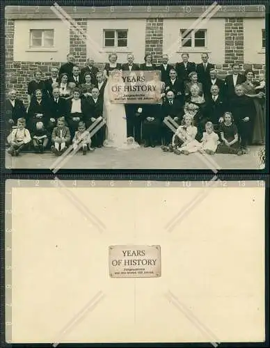 Foto AK Hochzeit Gesellschaft Iserlohn Hemer um 1950