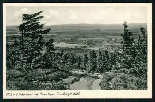 AK Blick v.d. Velmerstot auf Horn Bad Meinberg Lippe b. Detmold Teutoburger Wald