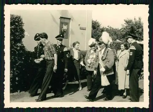 6x Foto Duisburg Buchholz Eck-Straße uvm. Schützenfest Sankt Sebastianus um 1960