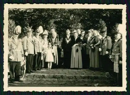 7x Foto Duisburg Buchholz Eck-Straße uvm. Schützenfest Sankt Sebastianus um 1960