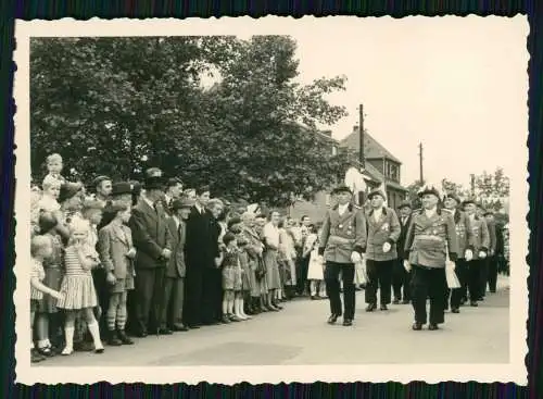 5x Foto Duisburg Buchholz Eck-Straße uvm. Schützenfest Sankt Sebastianus um 1960