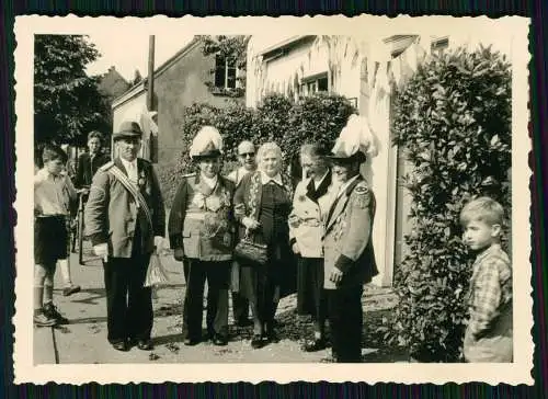 5x Foto Duisburg Buchholz Eck-Straße uvm. Schützenfest Sankt Sebastianus um 1960