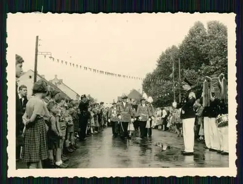 5x Foto Duisburg Buchholz Eck-Straße uvm. Schützenfest Sankt Sebastianus um 1960