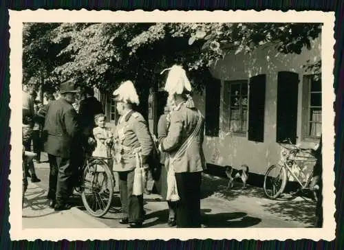 5x Foto Duisburg Buchholz Eck-Straße uvm. Schützenfest Sankt Sebastianus um 1960