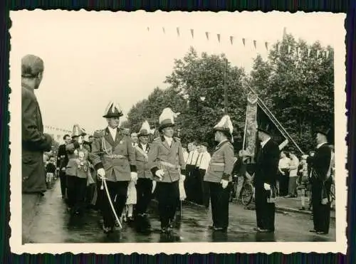 5x Foto Duisburg Buchholz Eck-Straße uvm. Schützenfest Sankt Sebastianus um 1960