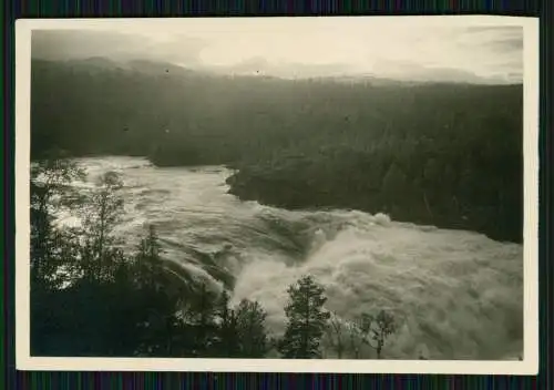 5x Foto unserer Reise 1943 nach Nord-Amerika USA Wasserfälle
