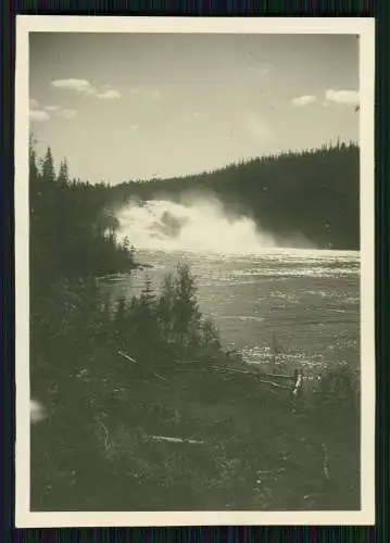 5x Foto unserer Reise 1943 nach Nord-Amerika USA Wasserfälle