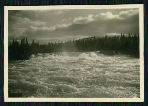5x Foto unserer Reise 1943 nach Nord-Amerika USA Wasserfälle