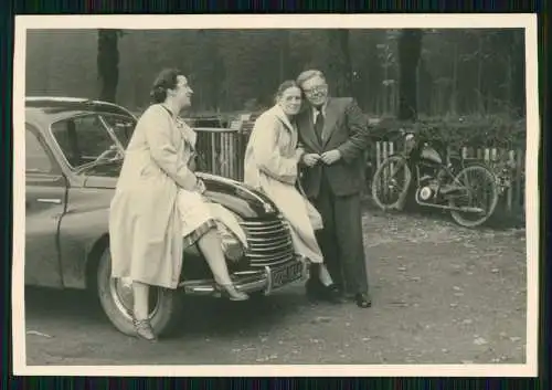 5x Foto Auto PKW Audi 1953 aus Duisburg Kfz BR 22-3834 Britische Besatzungszone