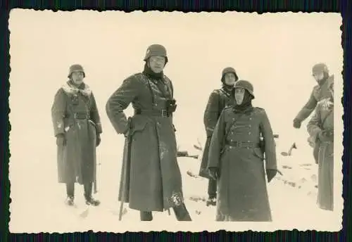 5x Foto Soldaten Wehrmacht Winter Ostfront 1941-42