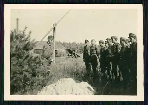 6x Foto Soldaten Begräbnis Oboyan Obojan Обоянь Kursk Russland 1942