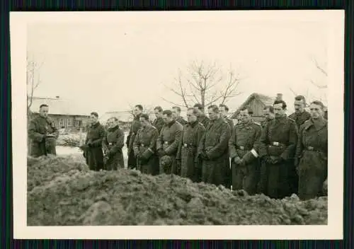 6x Foto Soldaten Begräbnis Oboyan Obojan Обоянь Kursk Russland 1942