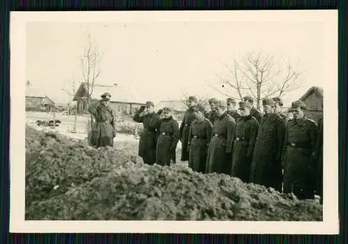 6x Foto Soldaten Begräbnis Oboyan Obojan Обоянь Kursk Russland 1942