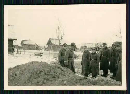 6x Foto Soldaten Begräbnis Oboyan Obojan Обоянь Kursk Russland 1942