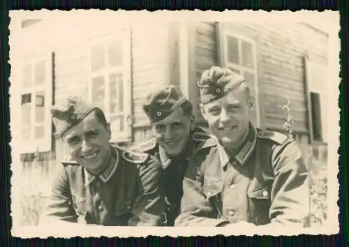 5x Foto Soldaten Wehrmacht vor bei Bauern Quartier Kyjiw Kiew Киев Ukraine 1941