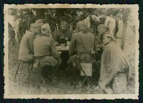 4x Foto Soldaten Wehrmacht Lager Kyjiw Kiew Киев Ukraine 1941