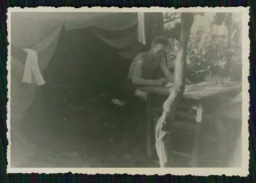 4x Foto Soldaten Wehrmacht Lager Kyjiw Kiew Киев Ukraine 1941