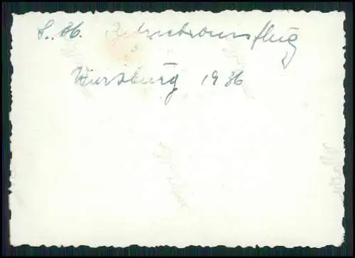 Foto Würzburg am Main Unterfranken Luftbild Fliegeraufnahme Aufnahme 1936