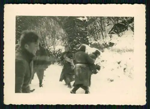 6x Foto Soldaten Wehrmacht in Ebschied Hunsrück Kastellaun Simmern Pfalz 1940