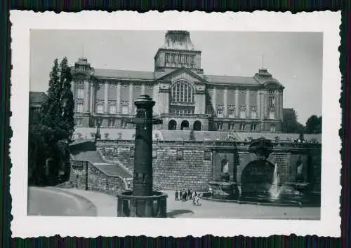 Foto Szczecin Stettin Pommern Polen Wehrmacht Marine 1941 Hafen Blick zum Museum