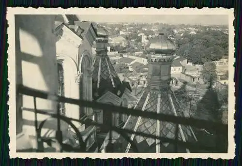 Foto Schytomyr Житомир Schitomir Żytomierz Ukraine Wehrmacht Blick vom Balkon