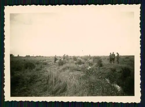 Foto deutsche Soldaten im Graben Gefechtsstand Russland 1941