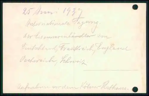 FotoAK Rathaus Köln internationale Tagung der Eisenwarenhändler Deutschland 1937