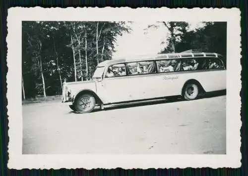 Foto Bus Omnibus Unternehmen Rähngold 1938 Hessen