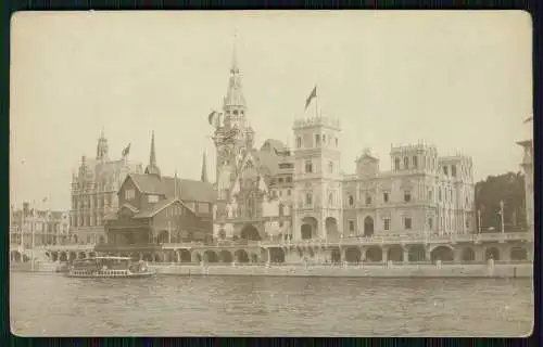 Echt Foto AK Exposition Universelle 1900 Paris, Pavillon Imperial Allemand