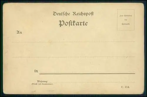 2x AK Kleines Dorf in Deutschland mit Kirche Ort Unbekannt ? 1910-20