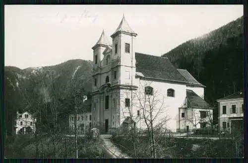 Foto AK Maria-Schutz am Semmering, Passionistenkloster und Wallfahrtskirche