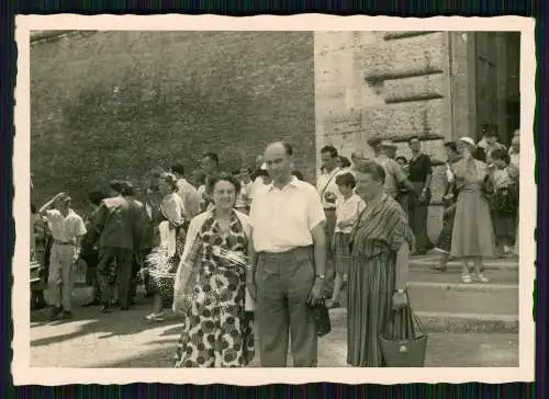 15x alte Fotos Italien Reise 1948-1953