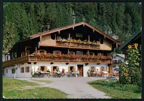 AK Niederaudorf Oberaudorf in Oberbayern Pension Cafe Wallerhof