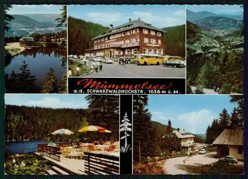 AK Mummelsee Seebach Schwarzwald Berghotel Mummelsee Schwarzwaldhochstraße Bus