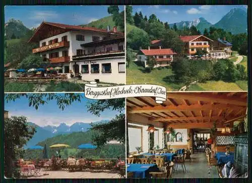 AK Ansichtskarte Postkarte Oberaudorf am Inn Oberbayern, Berggasthaus Hocheck